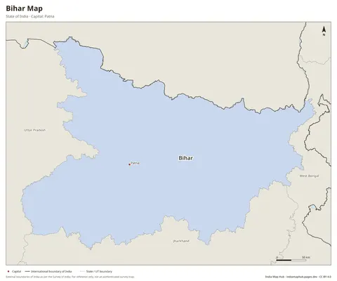 Bihar Map