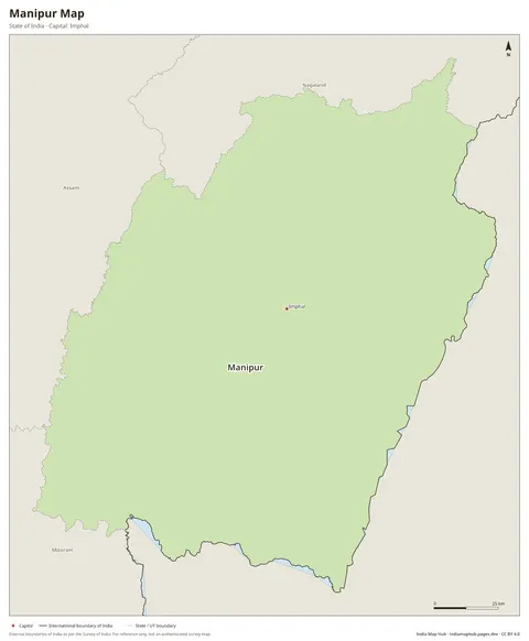 Manipur Map