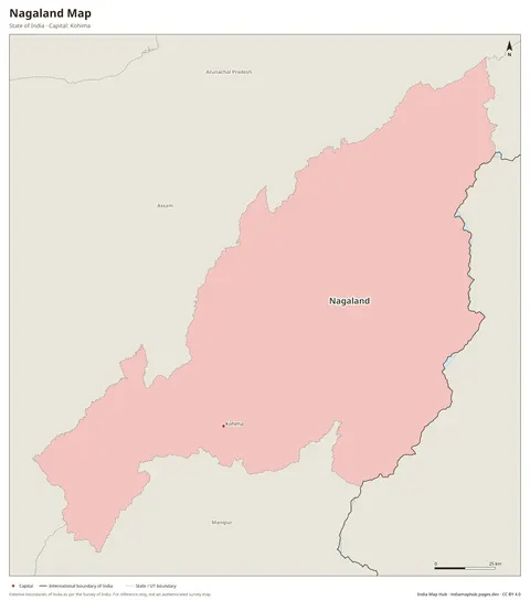 Nagaland Map