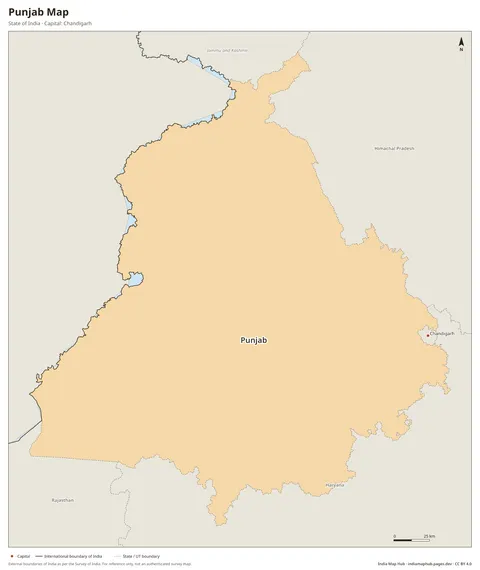 Punjab Map